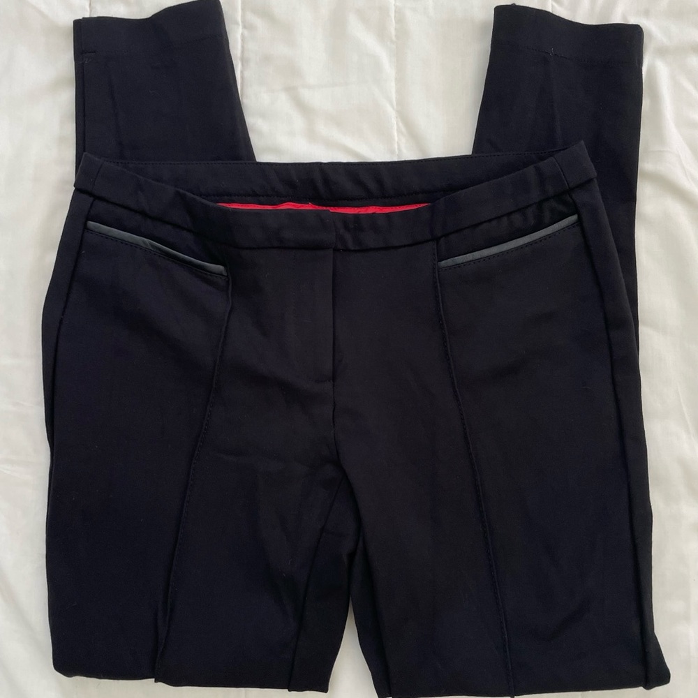 Kenar Black Cropped Dress Pants - Size 6